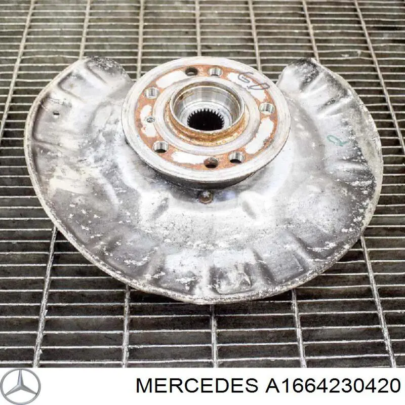 Щиток тормозного диска заднего правый Mercedes A1664230420 цена, от 83.74 USD