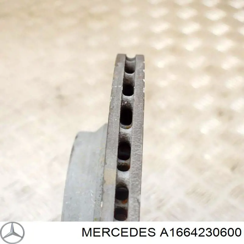 Тормозные диски A1664230600 Mercedes