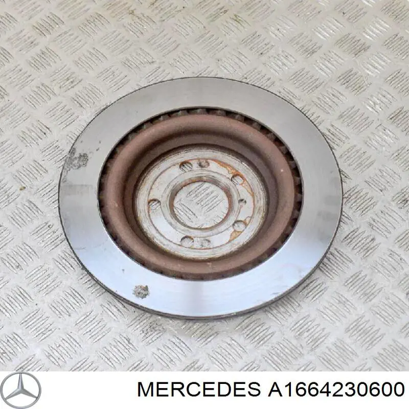 Задний тормозной диск Mercedes A1664230600 цена, от 250.13 USD