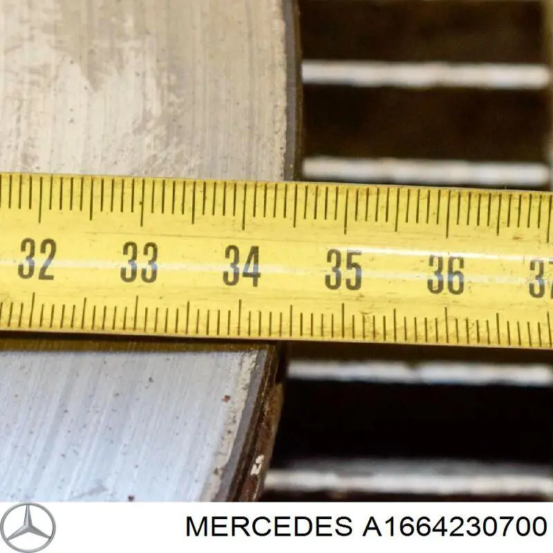 A1664230700 Mercedes Дисковый тормоз