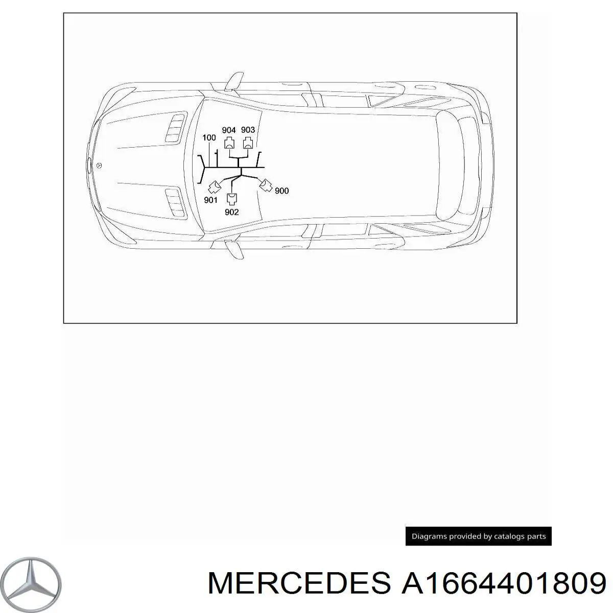 A1664401809 Mercedes 