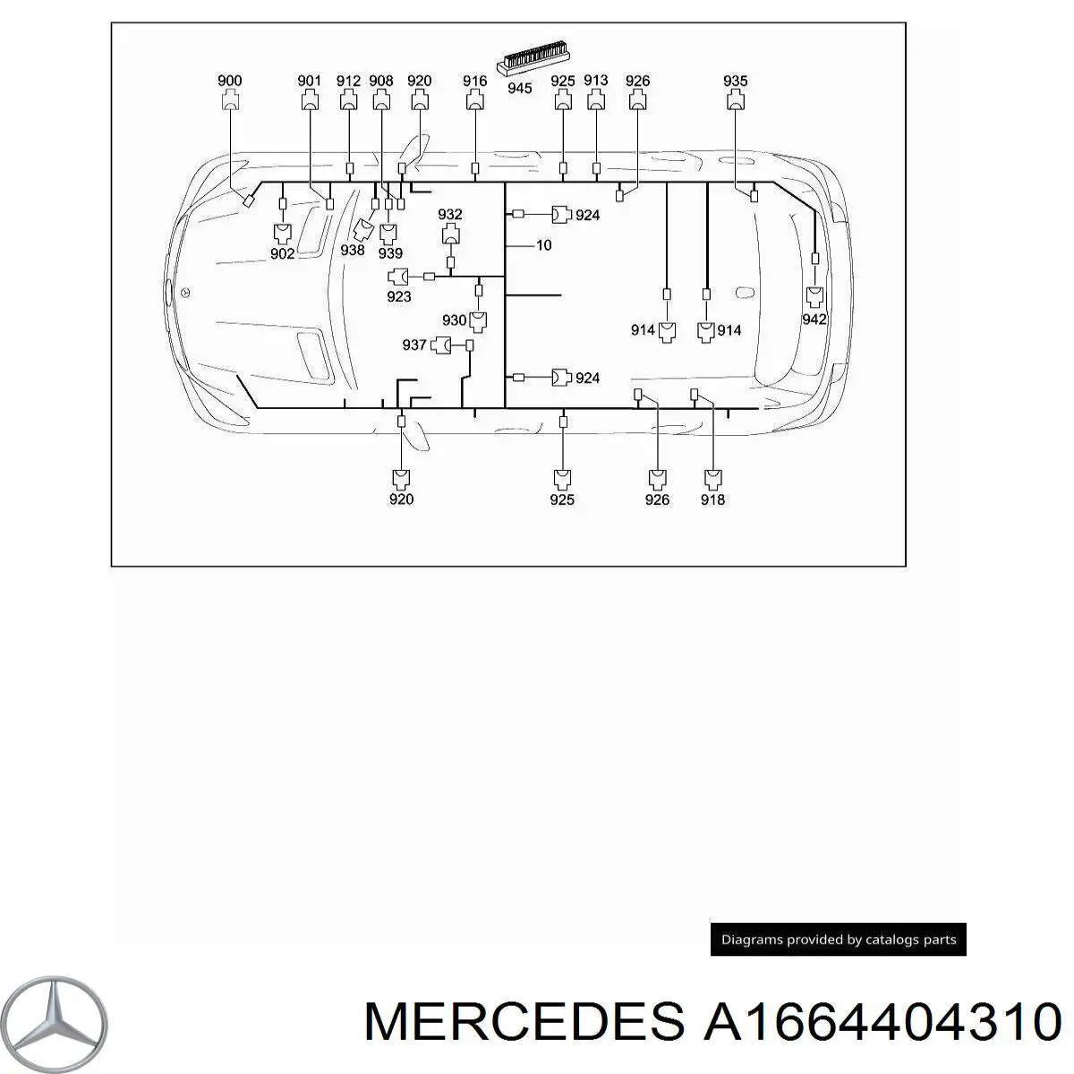 A1664404310 Mercedes 