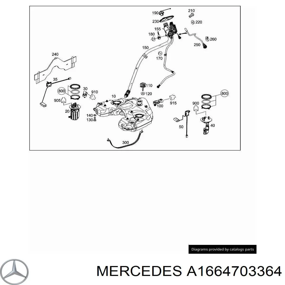 A1664703364 Mercedes 