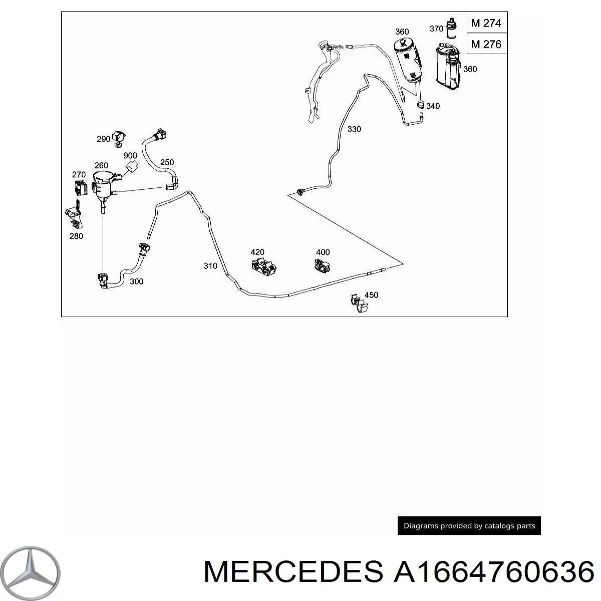  Mercedes A1664760636 цена, от 9.19 USD
