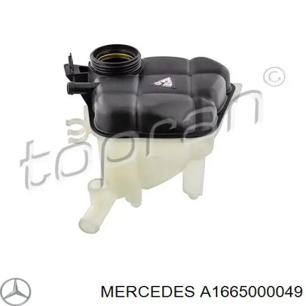 Бачок системы охлаждения A1665000049 Mercedes