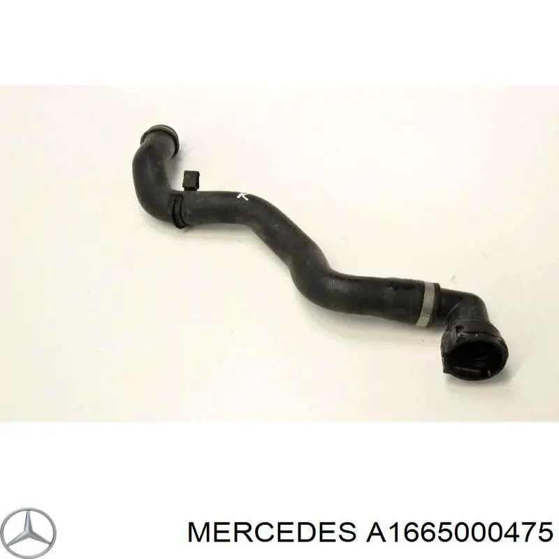  Патрубок радиатора Mercedes GL 
