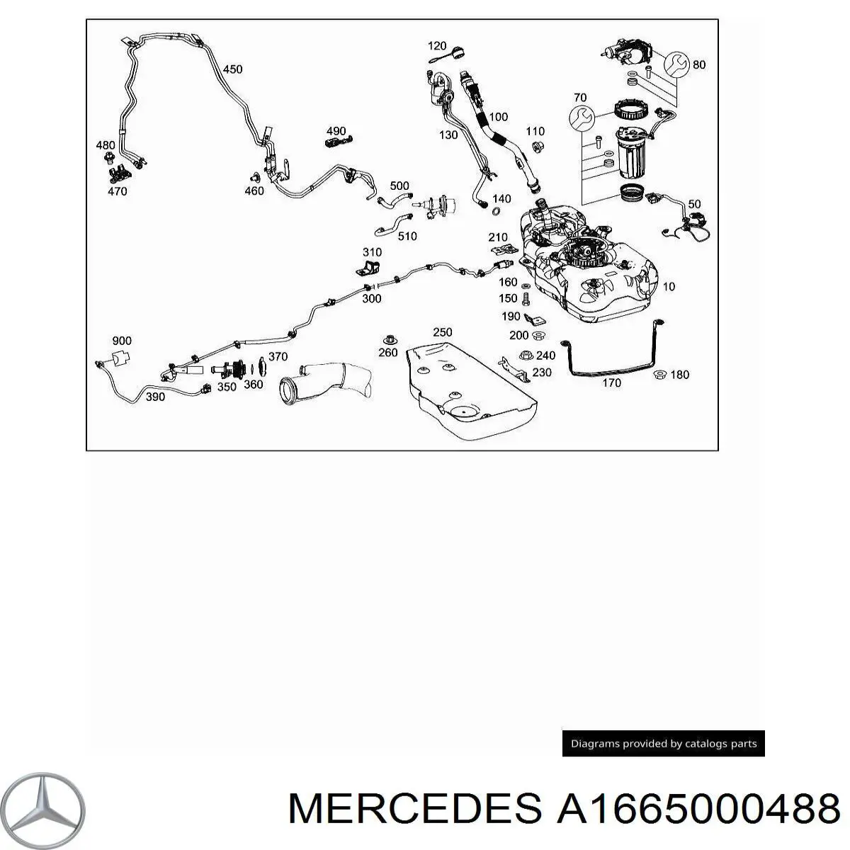  A1665000488 Mercedes