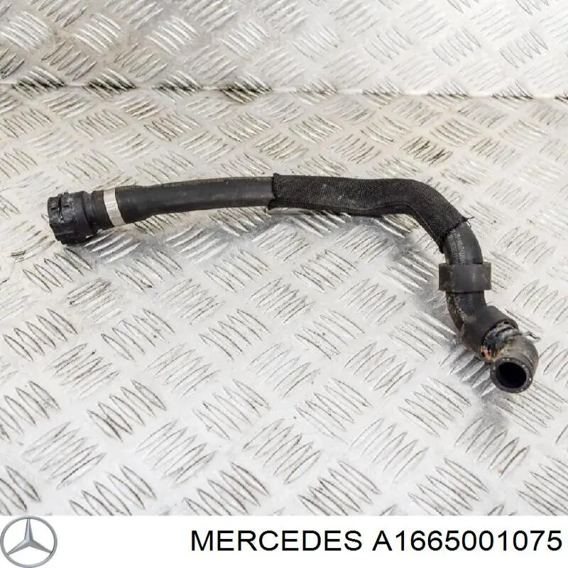 Патрубок радиатора A1665001075 Mercedes
