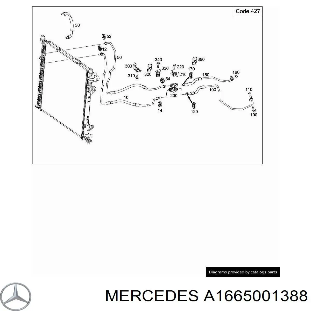  A1665001388 Mercedes