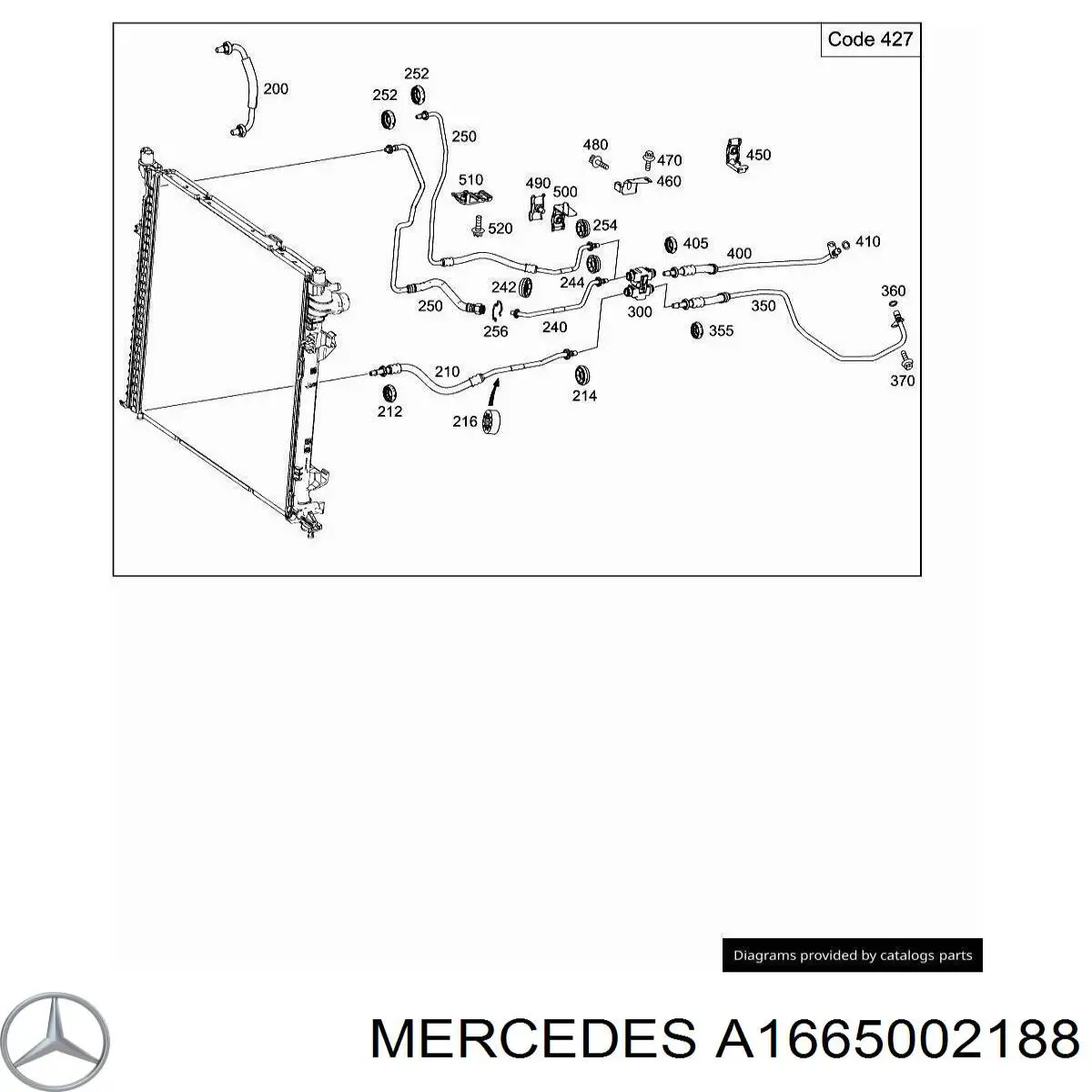  A1665002188 Mercedes