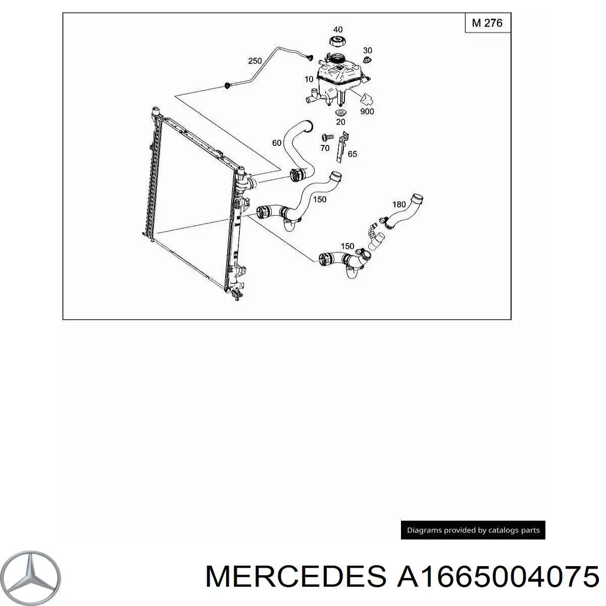 A1665004075 Mercedes 