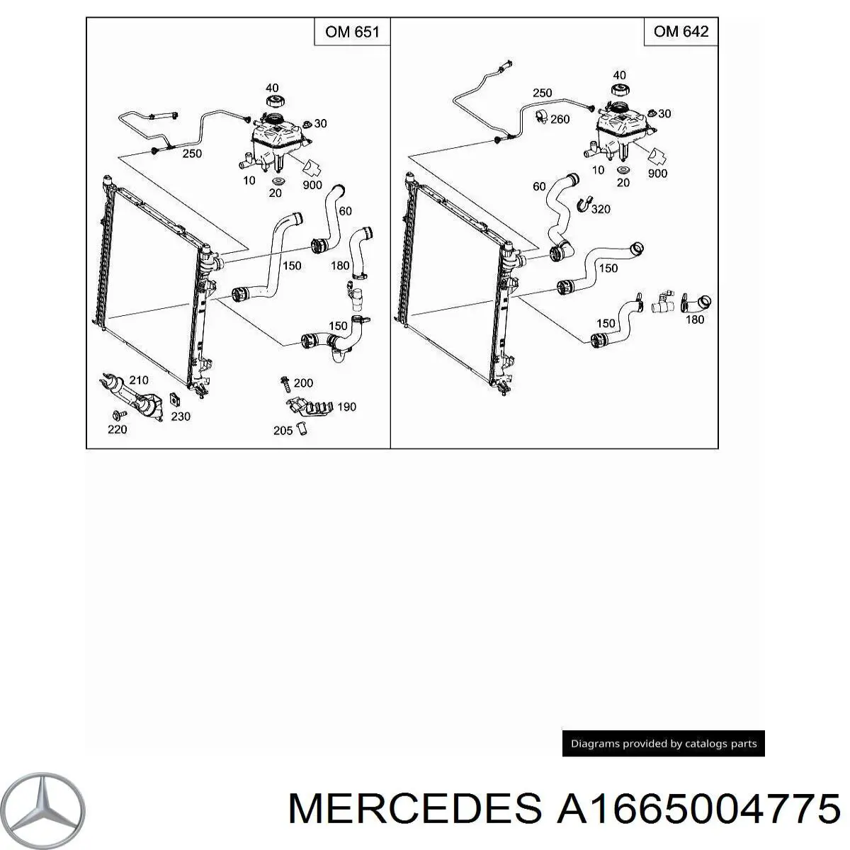 A1665004775 Mercedes 