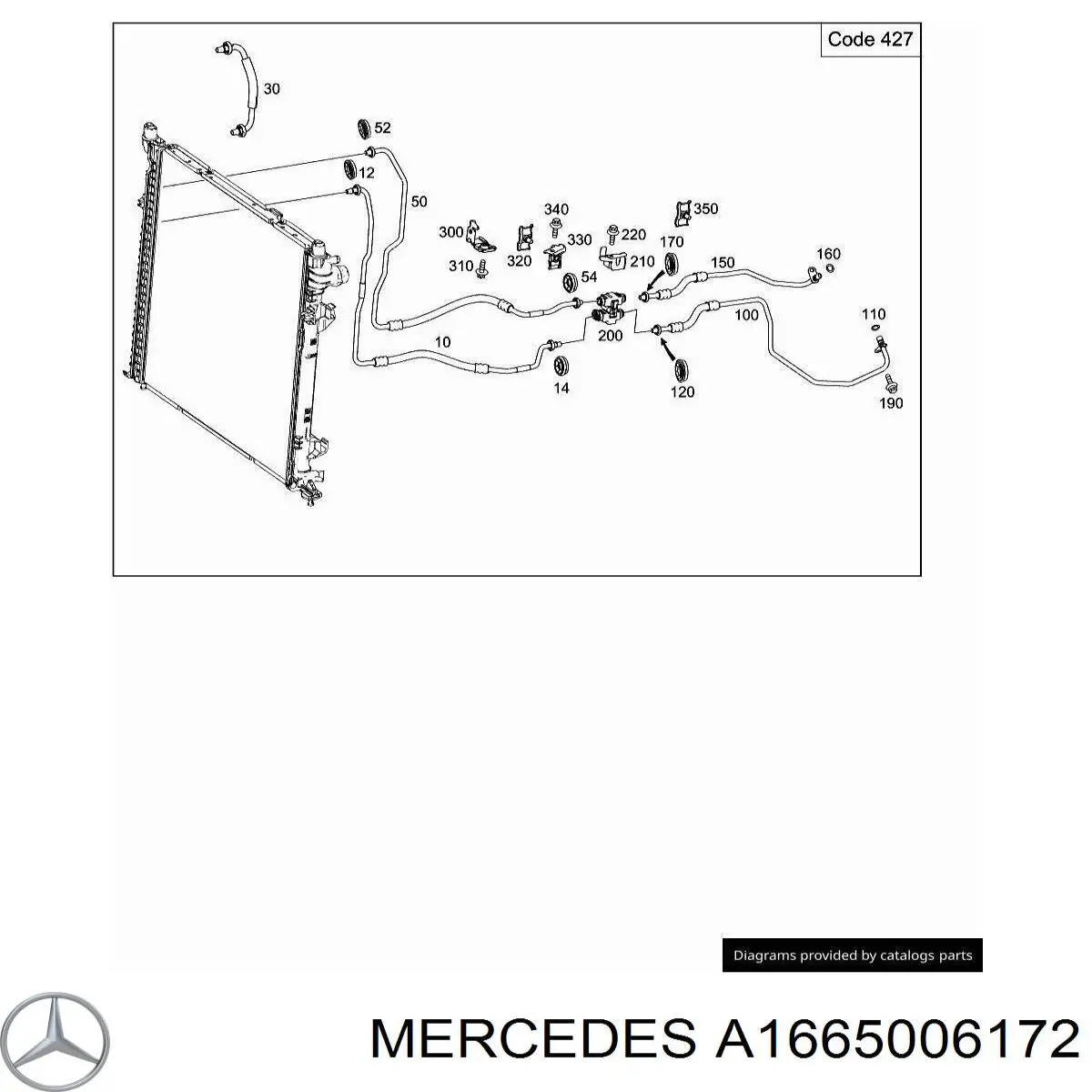  A1665006172 Mercedes