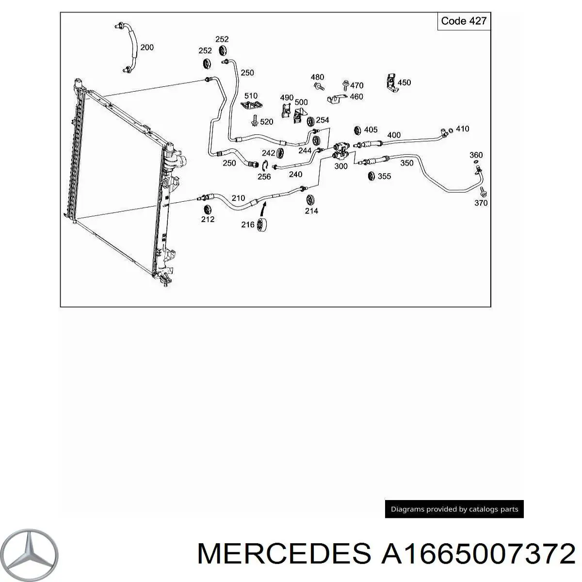 A1665007372 Mercedes 