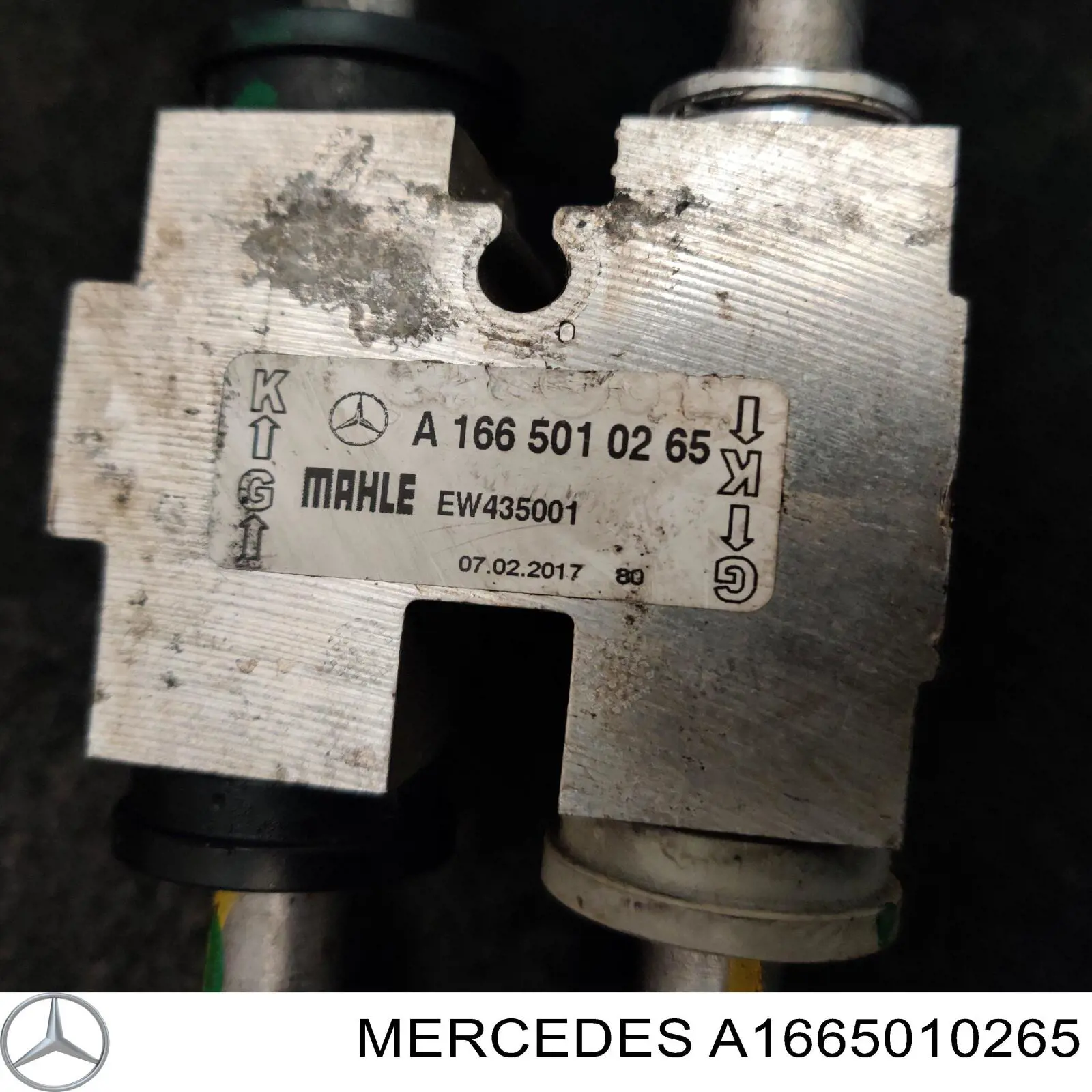 Термостат системы смазки двигателя A1665010265 Mercedes