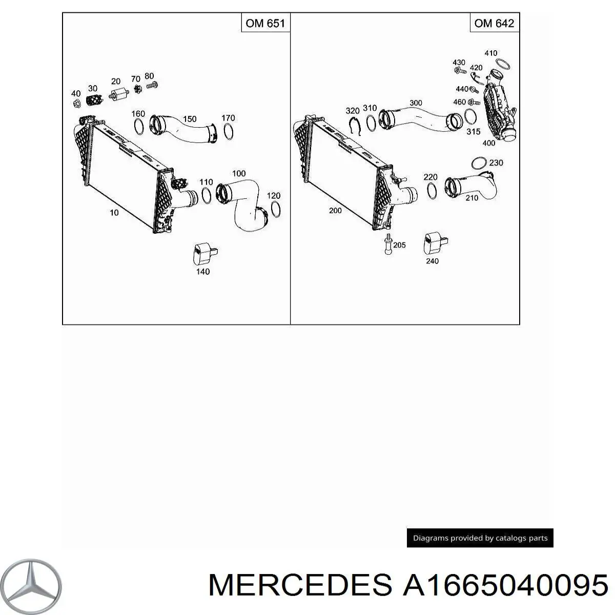 A1665040095 Mercedes 