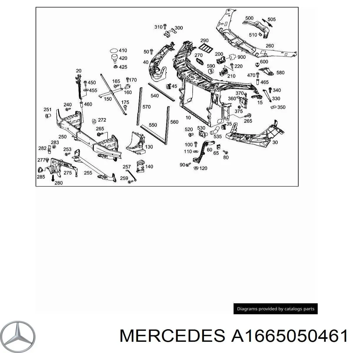 A1665050461 Mercedes 