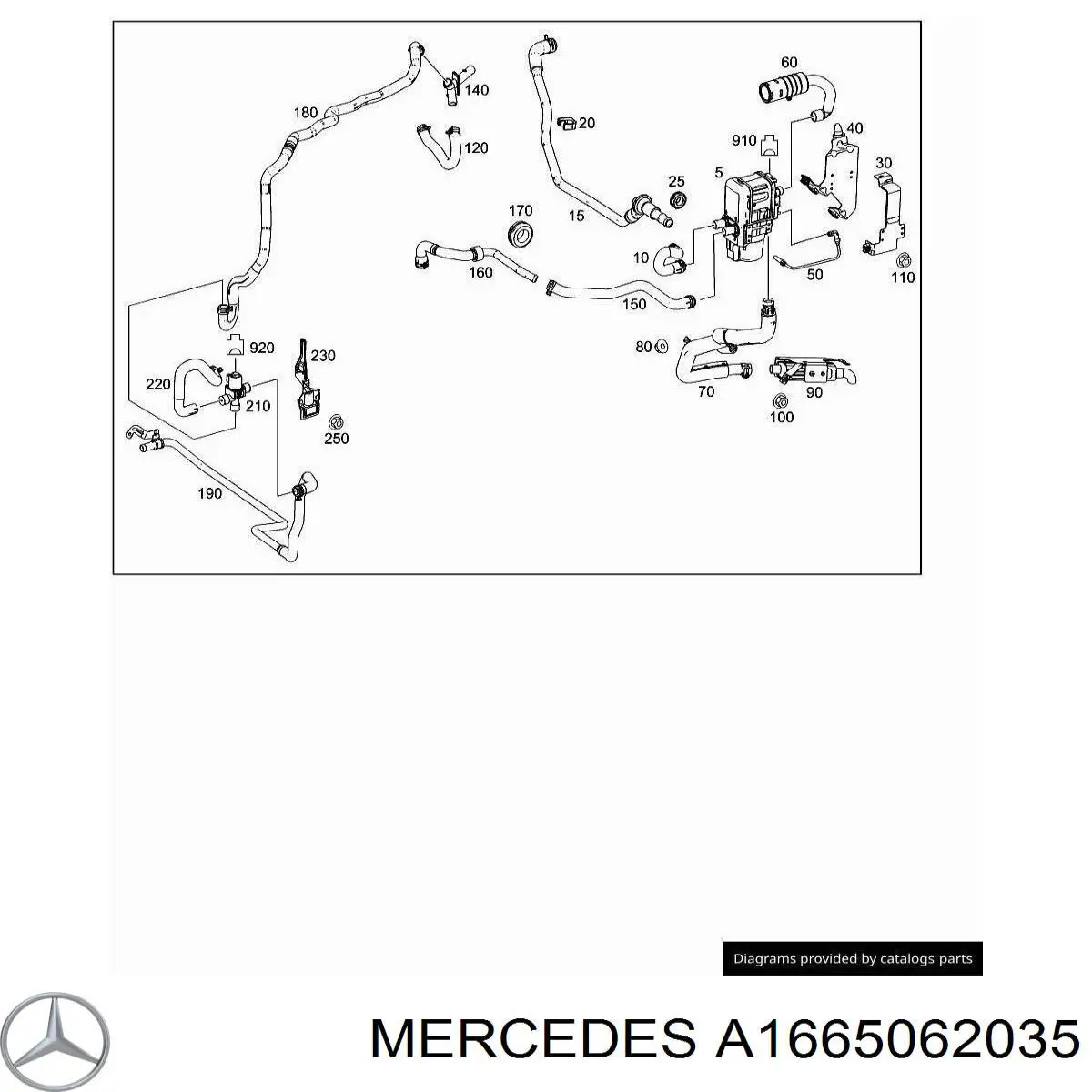 A1665062035 Mercedes 