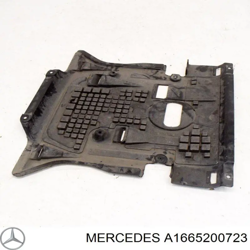 Защита поддона двигателя на Mercedes ML/GLE (C292)