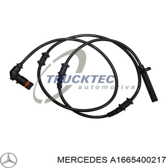 A1665400217 Mercedes sensor dianteiro de abs