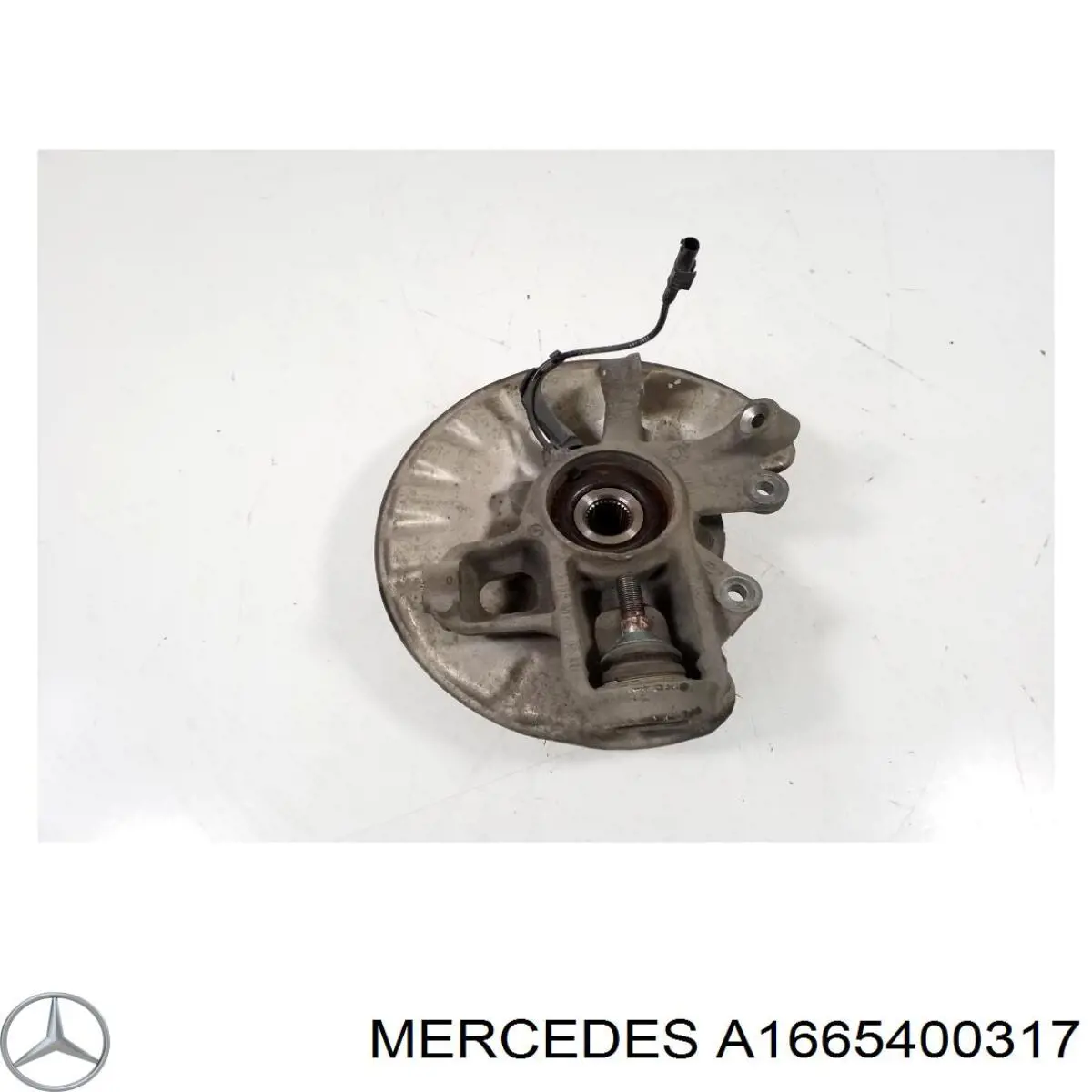 A1665400317 Mercedes sensor abs traseiro