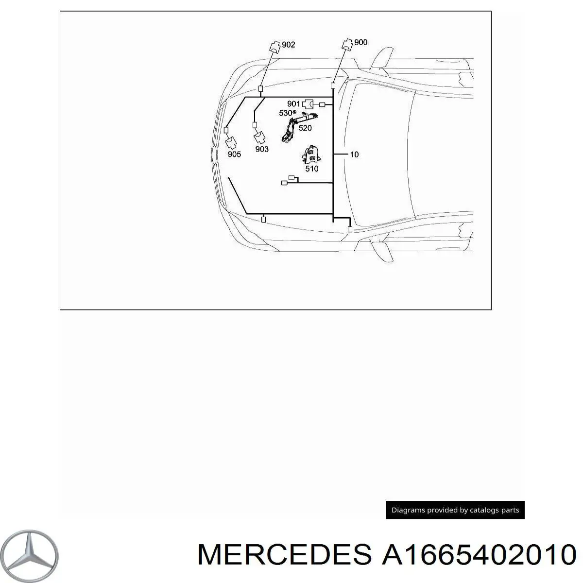  A1665402010 Mercedes