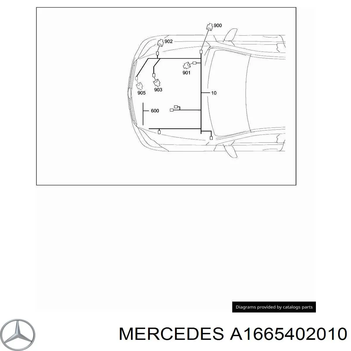  Mercedes A1665402010 цена, от 64.27 USD