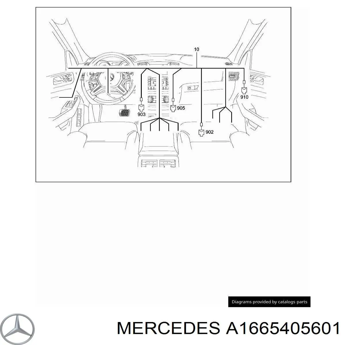 A1665405601 Mercedes 