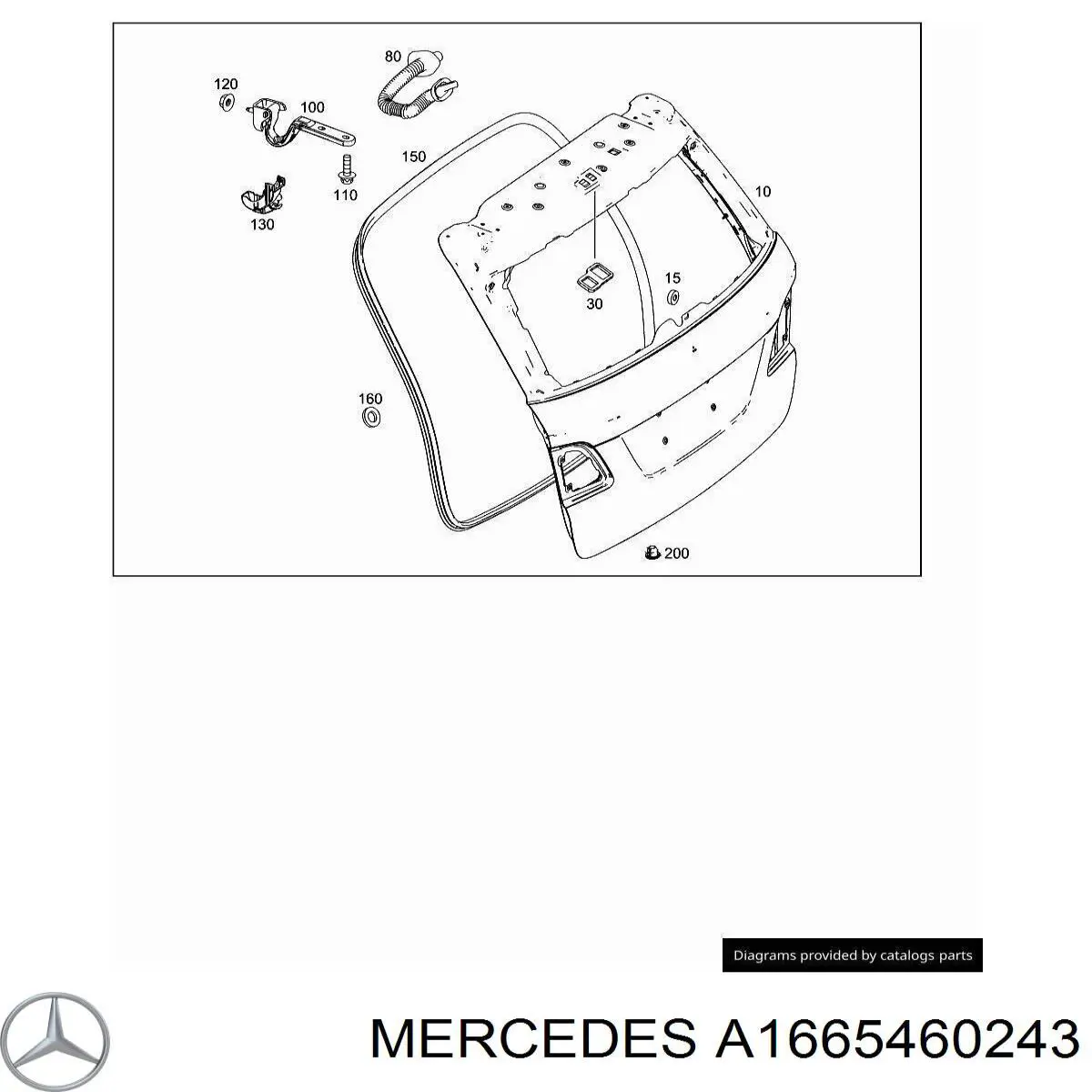 A1665460243 Mercedes 
