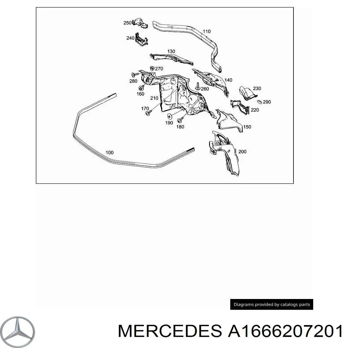 A1666207201 Mercedes 