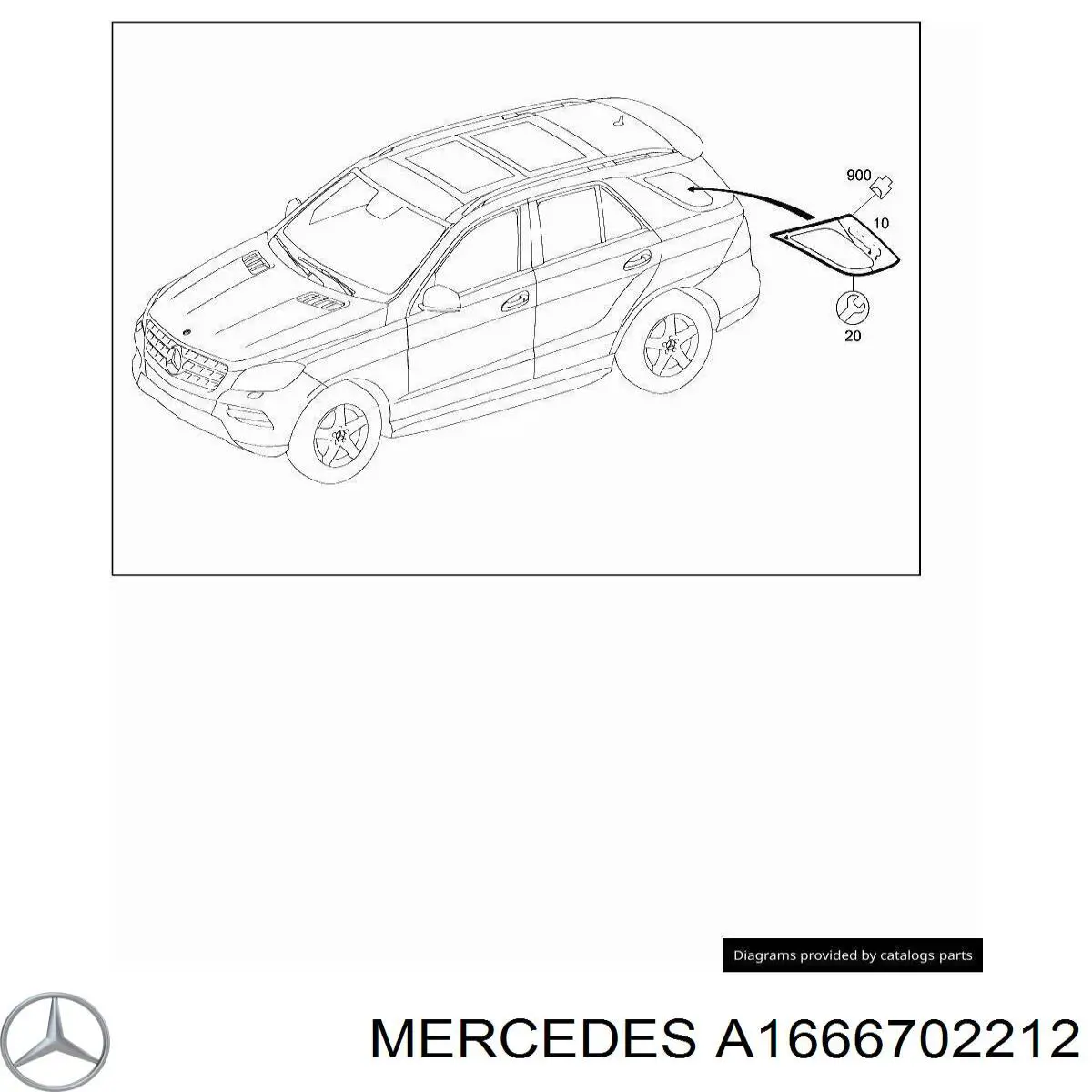 A1666702212 Mercedes 