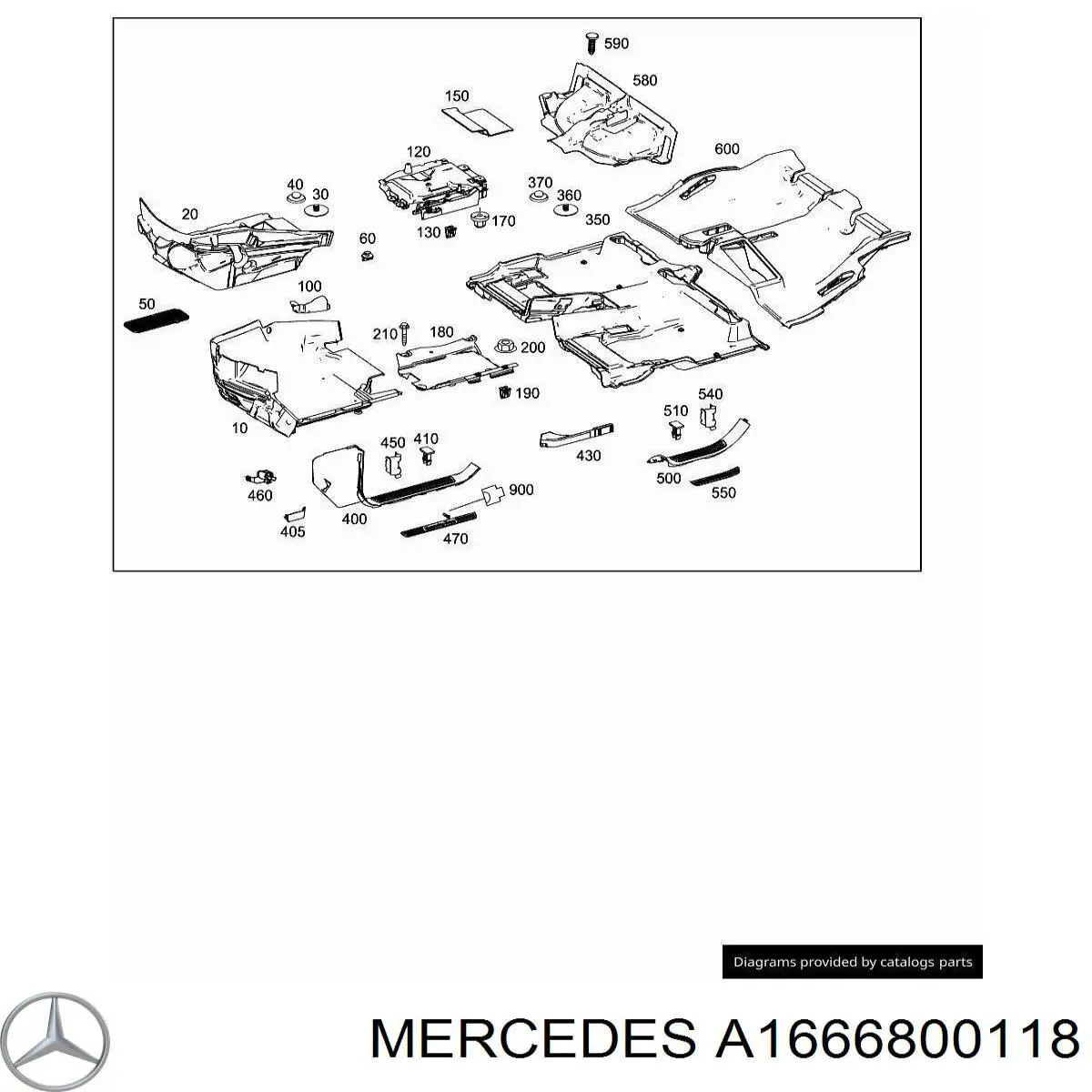  Mercedes 1666800118 цена, от 12.67 USD