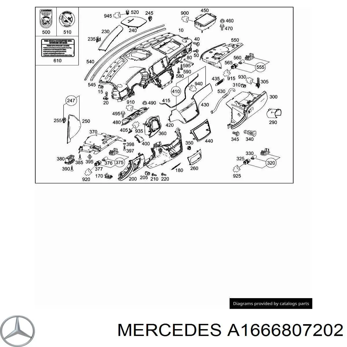 A1666807202 Mercedes 