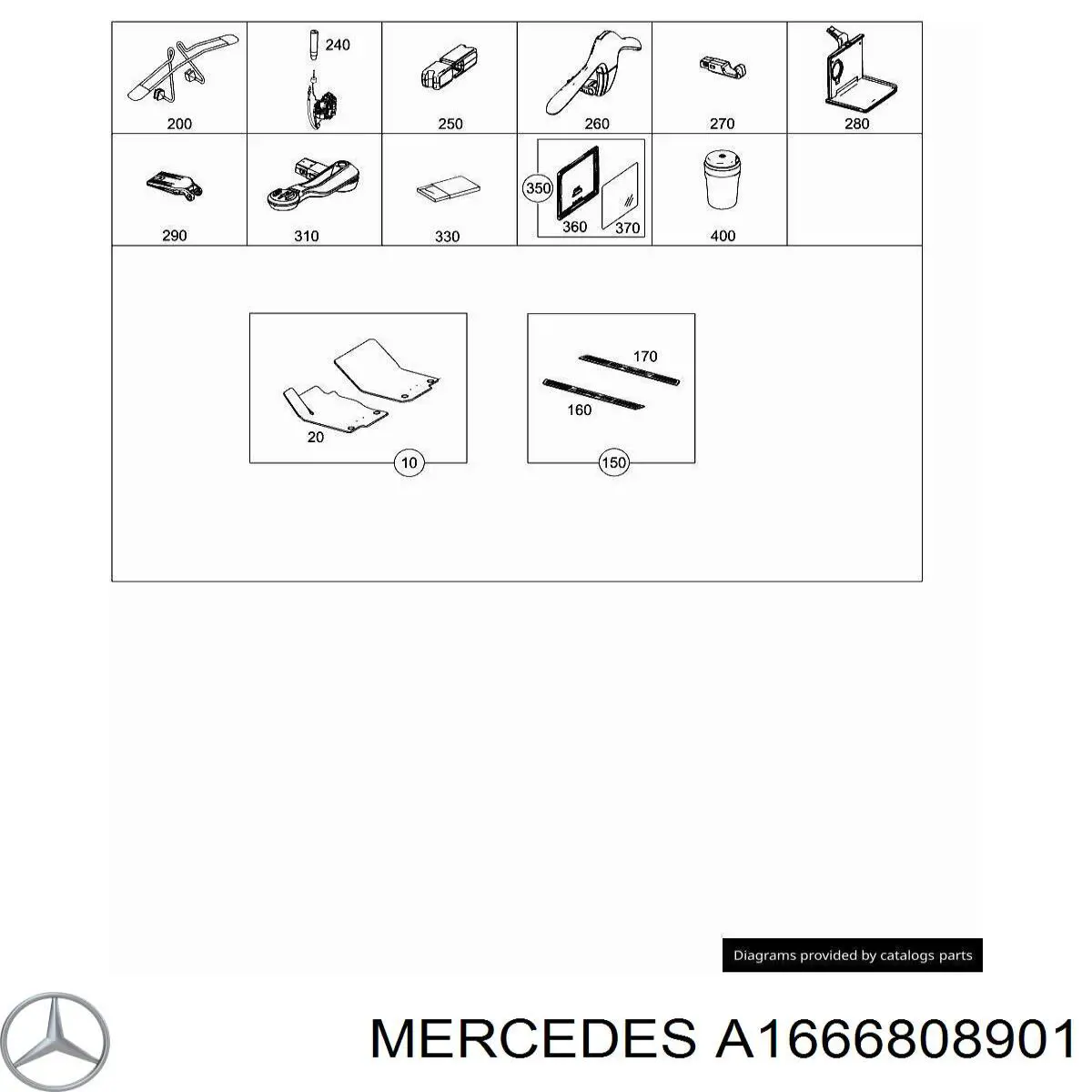 A1666808901 Mercedes 