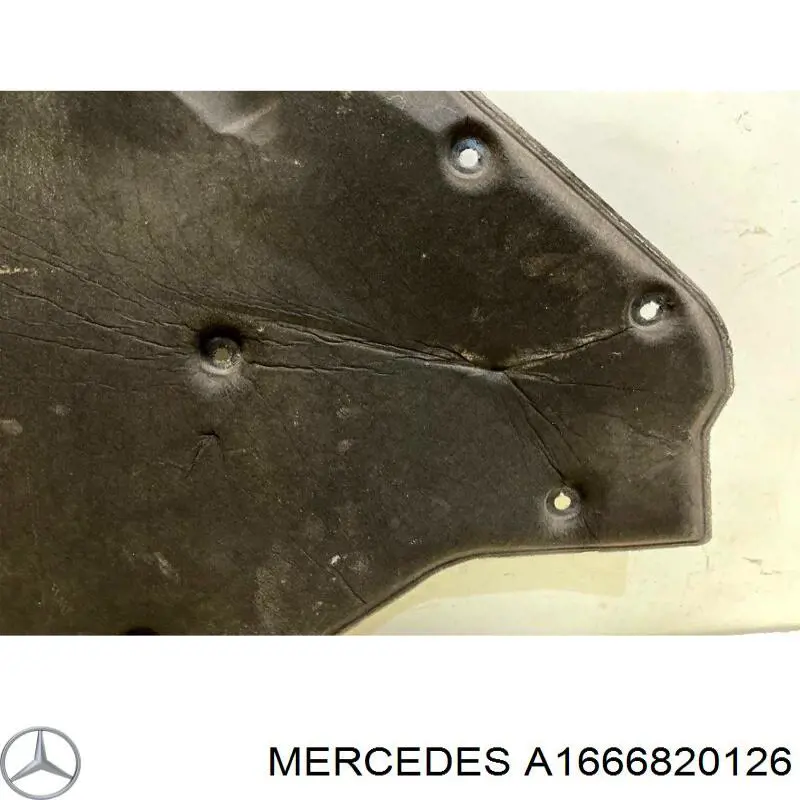Шумоизоляция капота A1666820126 Mercedes