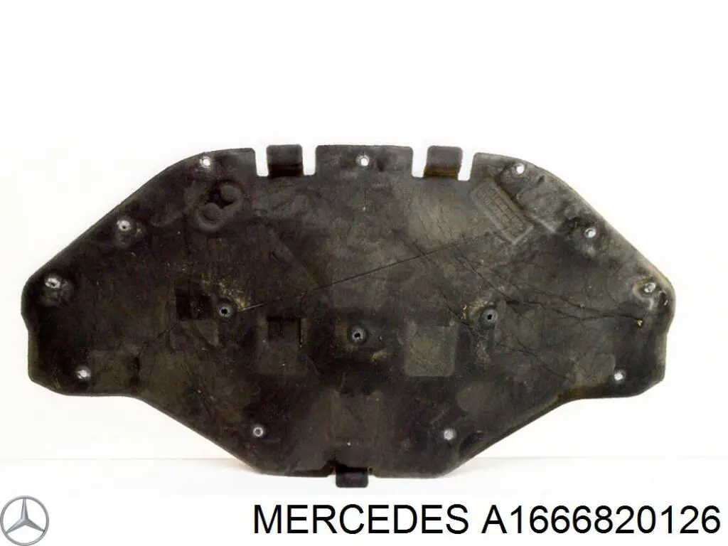 Обшивка капота на Mercedes ML/GLE (W166)