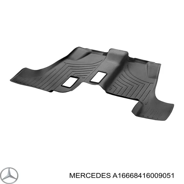 A16668416009051 Mercedes Автоковрики