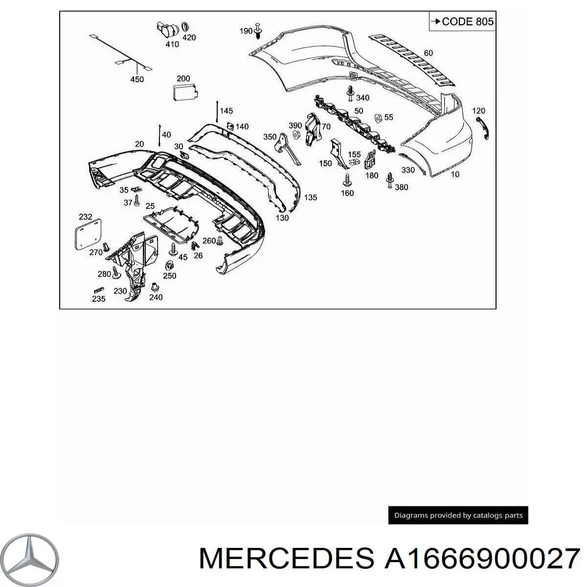  A1666900027 Mercedes