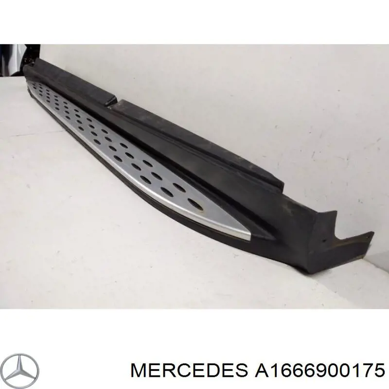 1666900175 Mercedes grampo dobrável esquerdo