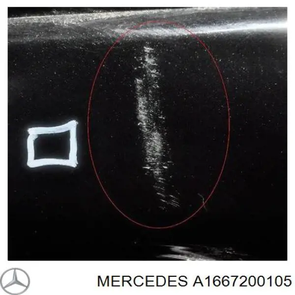 Porta dianteira esquerda Mercedes GL  X166