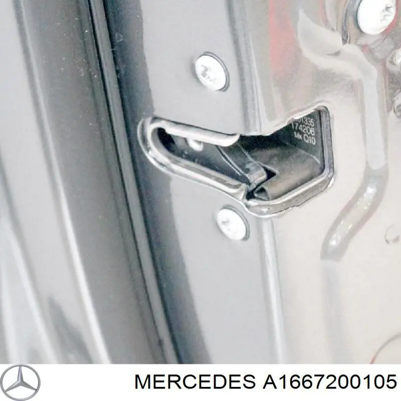 Porta dianteira esquerda Mercedes GL  X166