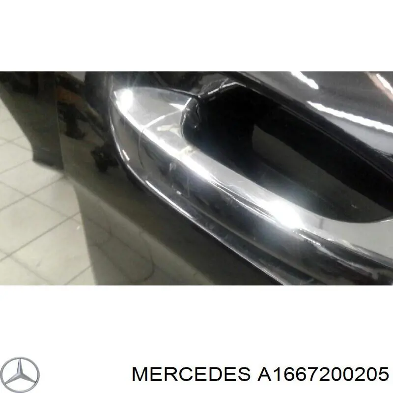 Пассажирская передняя дверь Mercedes A1667200205