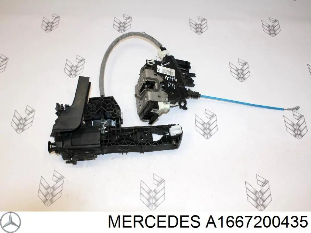 Дверной замок передний правый Mercedes A1667200435 цена, от 23.98 USD