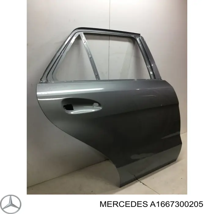  Дверь задняя правая Mercedes ML/GLE 