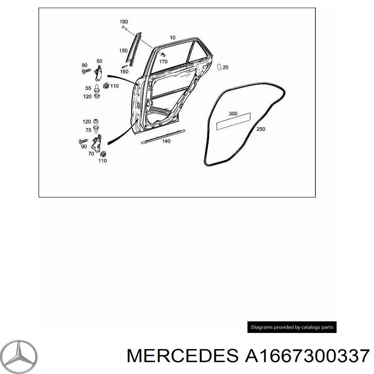 A1667300337 Mercedes 