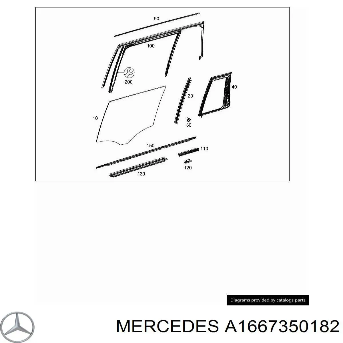 A1667350182 Mercedes 