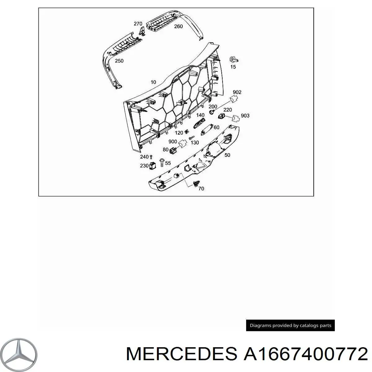  Mercedes A16674042009051