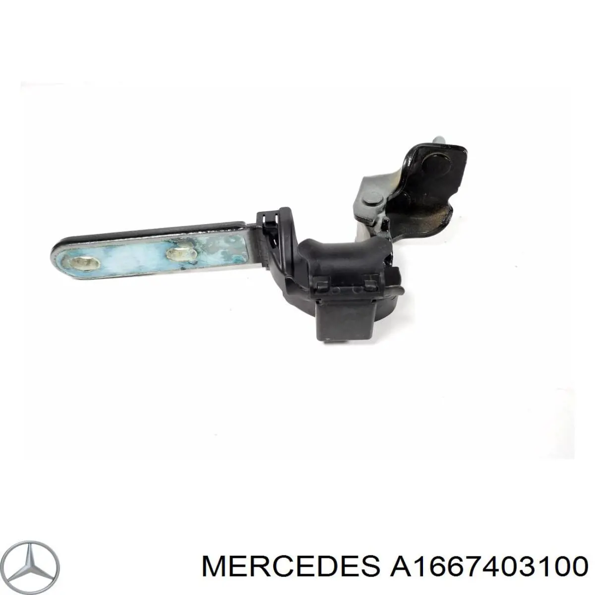 A1667403100 Mercedes gozno da porta traseira (de 3º/5º bagageiro)