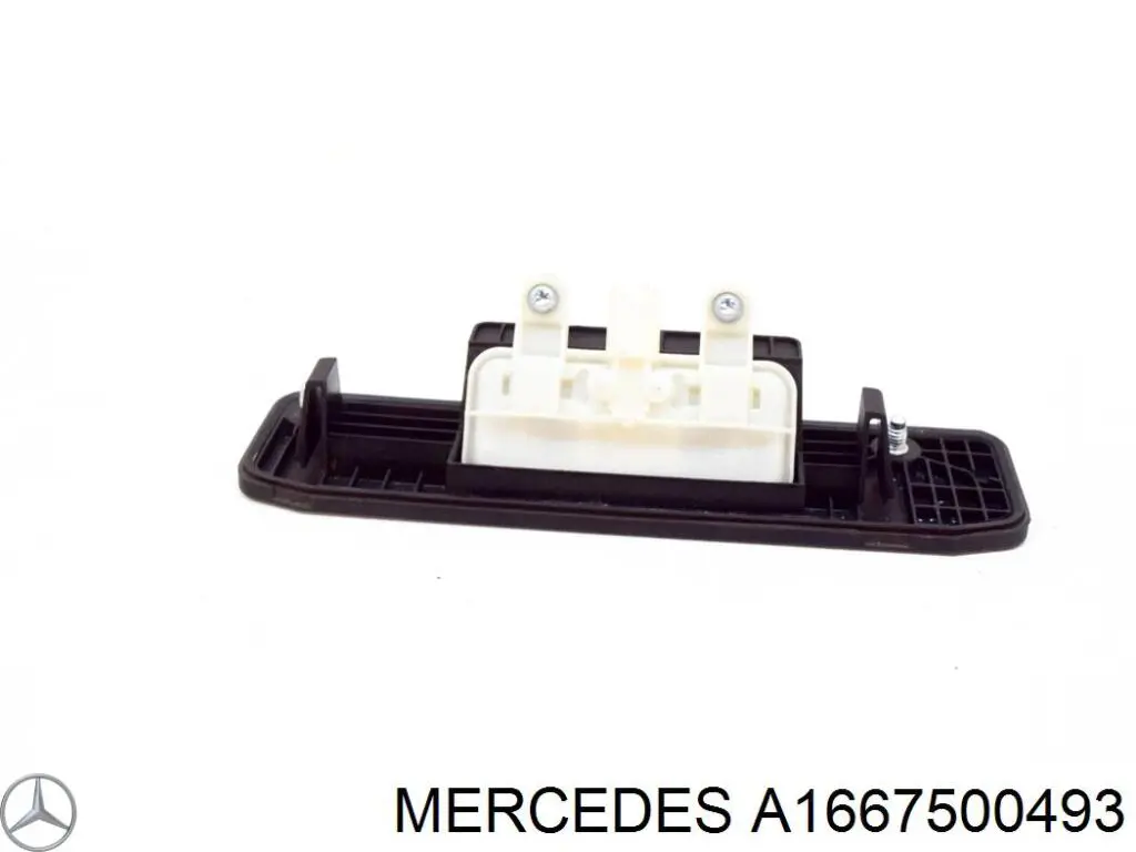 Tirador de puerta de maletero exterior A1667500493 Mercedes