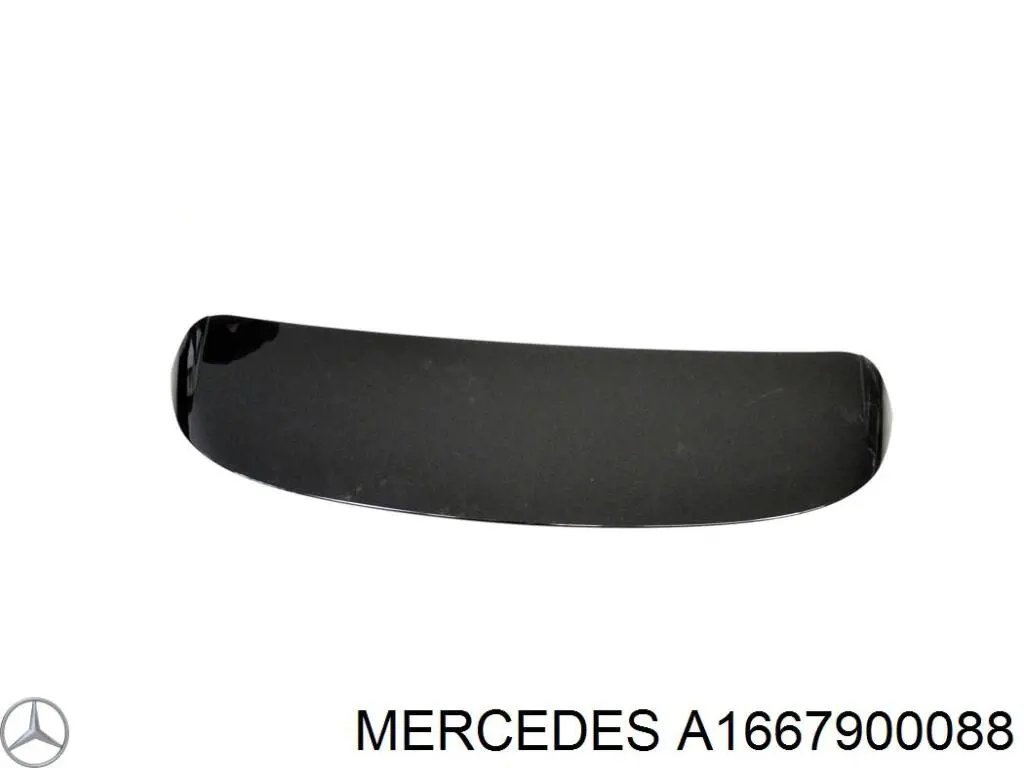 Спойлер багажника (двери 3/5-й задней) на Mercedes ML/GLE (W166)